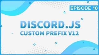 Custom Prefix Command Using Quick.db | Discord.js v12 Part 10