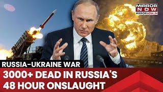 Russia Bombs Ukraine: 3000+ Dead In 48 Hours | Zelenskyy Seeks 200,000 Troops | NATO Arms Destroyed