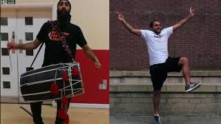 Bhangra & Dhol Dance | Asa (Bhangra Dance London) & Lavesh (Learn Bhangra)