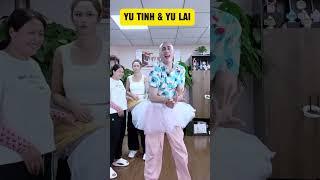 She and I are wearing matching dresses  #funnydance #dancechoreography #yutinhyulai #shorts