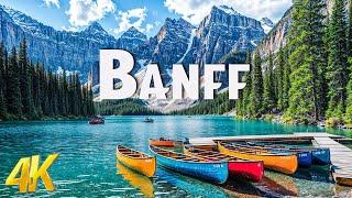 Banff National Park (4K UHD) Stunning Footage - Drone Nature Film With Epic Cinematic Music