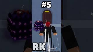 TOP #5 FASTEST Devil FRUITS In Blox Fruits!