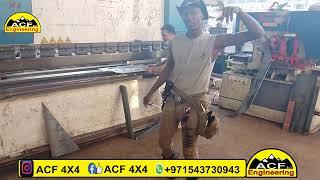FJ CRUISER FRONT STEEL BUMPER ACF 4x4 ENGINEERING UAE @+971543730943@Clanrent
