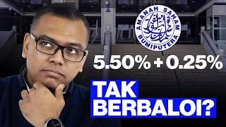 Dividen ASB cuma 5.50% + 0.25% bonus je? [ASB] Masih releven ke?