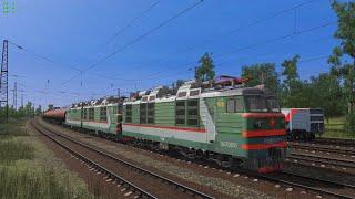 Trainz Railroad Simulator 2019 сценарий "Дневная смена". Часть 2