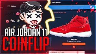 360$ COINFLIP AIR JORDAN 11 SNEAKER! SKINBET.GG - EPISODE 138