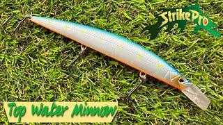 Обзор воблера Strike Pro Top Water Minnow 130