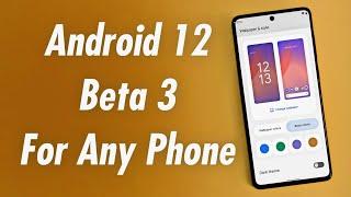 Android 12 Beta 3 Pixel GSI Review | Download & Install