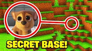 I FOUND BABY CHASE'S SECRET BASE IN MINECRAFT! (Ps3/Xbox360/PS4/XboxOne/PE/MCPE)