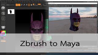 Zbrush to Maya