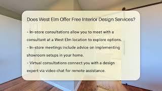 Does West Elm Offer Free Interior Design Services? - Style Your Decor