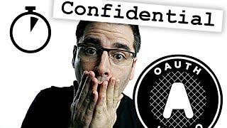 What's the difference between Confidential and Public clients? - OAuth in Five Minutes