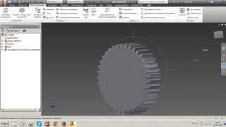 Autodesk Inventor Шестерня/Быстро и легко за 5 минут