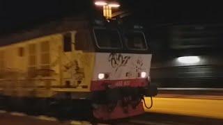 e652 032,Treno merci container incrocio rv e464 mazinga,trains hunter,succursale Giovi,trainspotting