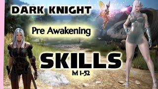 2019 Pre Awakening Skill Guide for Dark Knight 1-52 on Xbox and PC | DK | BDO Black Desert Online