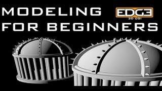 3D Modeling basics - P.1 -  Maya 2012 Tutorial Series For Beginners HD 1080p / Intro to Edge