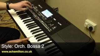 Korg PA300 Keyboard Demo With Luke Edwards at A&C Hamilton