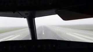 Blind Airplane Landing (extremely Foggy)