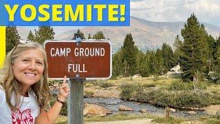 Finding a Campsite in YOSEMITE