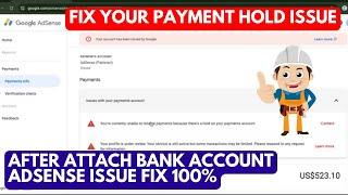 AdSense Payment Hold Issue Fix  There are issue with your Payment Account Google Adsense Fix