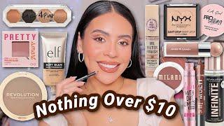 Full Face Nothing Over $10: Best Affordable Makeup + Brushes 