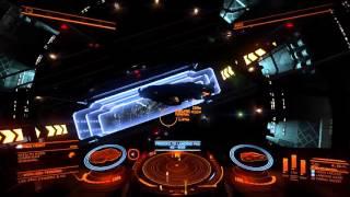 Elite: Dangerous - AI Type-9 gets stuck in mailslot and blown up