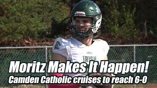 Camden Catholic 41 Overbrook 6 | HS Football | Mike Moritz 5 Total TDs | Irish reach 6-0!