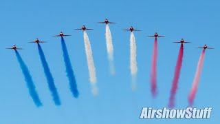 RAF Red Arrows North American Tour! - St Louis Airshow 2019