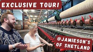 The MAGIC of Shetland Wool  Behind the Scenes @ Jamieson's of Shetland Knitting the UK: Episode 5