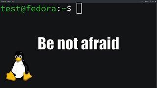 The terminal is nothing to be afraid of...