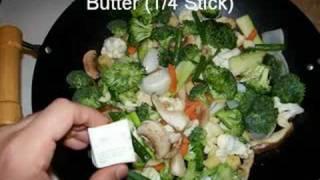 Video Recipe: Vegetable Stirfry in white sauce.. Easy Fast