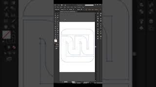 Easy! Make a Simple NN Letter Logo | Adobe Illustrator Tutorials