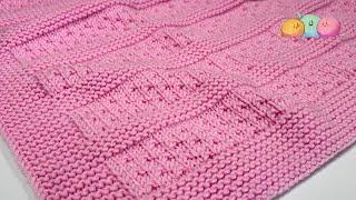 How to Knit the "Gracie" Baby Blanket