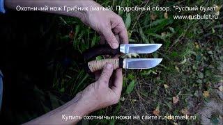 Охотничий нож Грибник (малый). Подробный обзор.