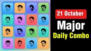 Major Puzzel Durov Combo 21 October | 21 October Major Puzzle Game Solved