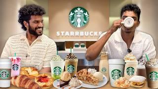 Finish Full Menu of Starbucks get 10,000