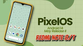 Pixel OS Based on Android 14 for Redmi Note 8 | AOSP | RandomRepairs