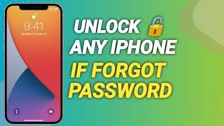 Unlock any iPhone if You Forgot Passcode !