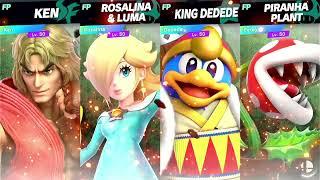 Super Smash Bros Ultimate Amiibo Fights Poll Fighters Tourney 1