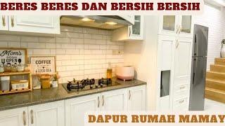 Vlog Rumah Mamay | Bersih bersih Area Dapur (Kitchen Set)