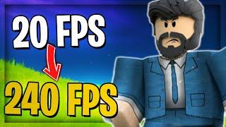 How to Get MORE FPS in Arsenal!! (from 20 to 240 fps )