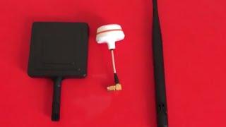 Test three antennas 5.8 Ghz Phantom 3 Standard