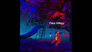 Destroying a fake H4kpy   #h4kpy #gorilla-tag
