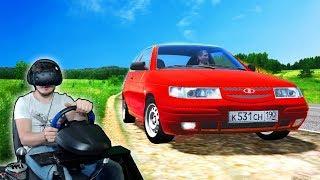 VR City Car Driving - ВАЗ 2112 ВАЛИТ 200км/ч по городу!!!