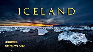 Want to See a DIAMOND Beach? ICELAND, the Land of Fire & Ice!! [4K]