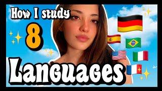 8 language learning routine | (EP 1 German)