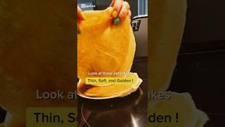 Perfect Thin Crepes Recipe #Crepes #CrepeRecipe #EasyCrepes #foodshorts
