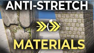 UE5: Anti-STRETCH Textures (World-Aligned Materials)