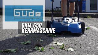 GÜDE Kehrmaschine GKM 650 | ausgepackt