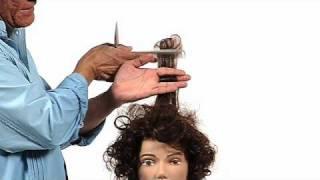 Curly Hair Spacing Technique